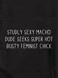 Studly sexy macho dude Kids T-Shirt