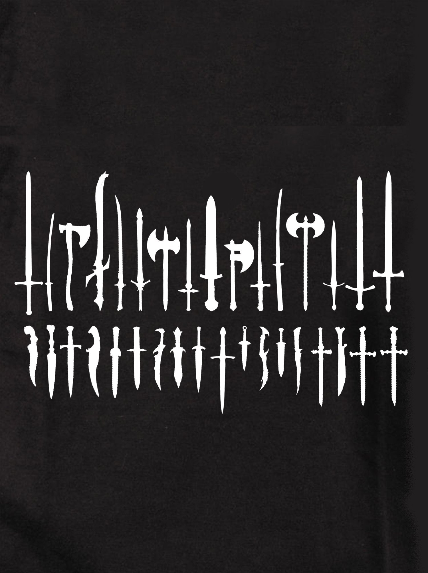 Sword Tracks Kids T-Shirt