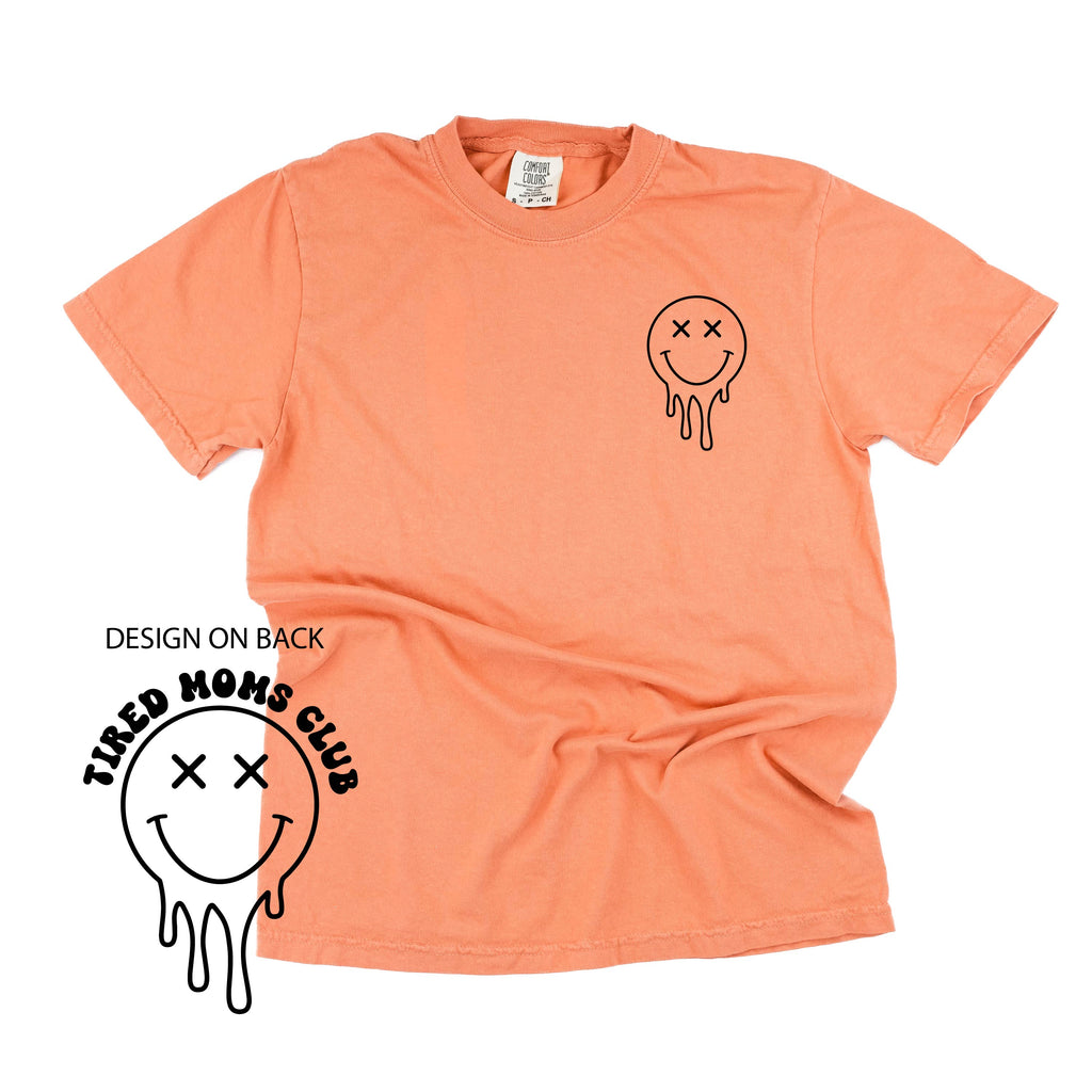Melting Motherhood - Tired Moms Club - (w/ Melty X) - Comfort Colors Tee