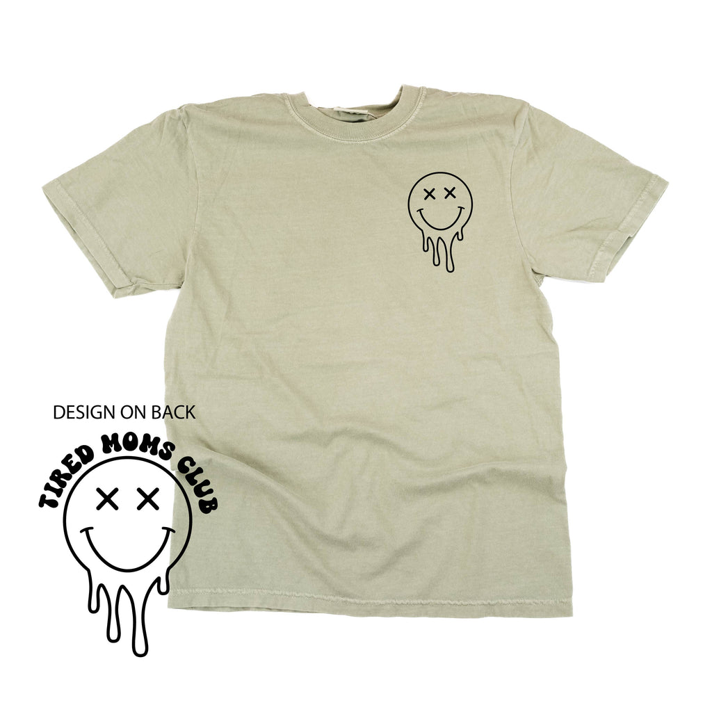 Melting Motherhood - Tired Moms Club - (w/ Melty X) - Comfort Colors Tee