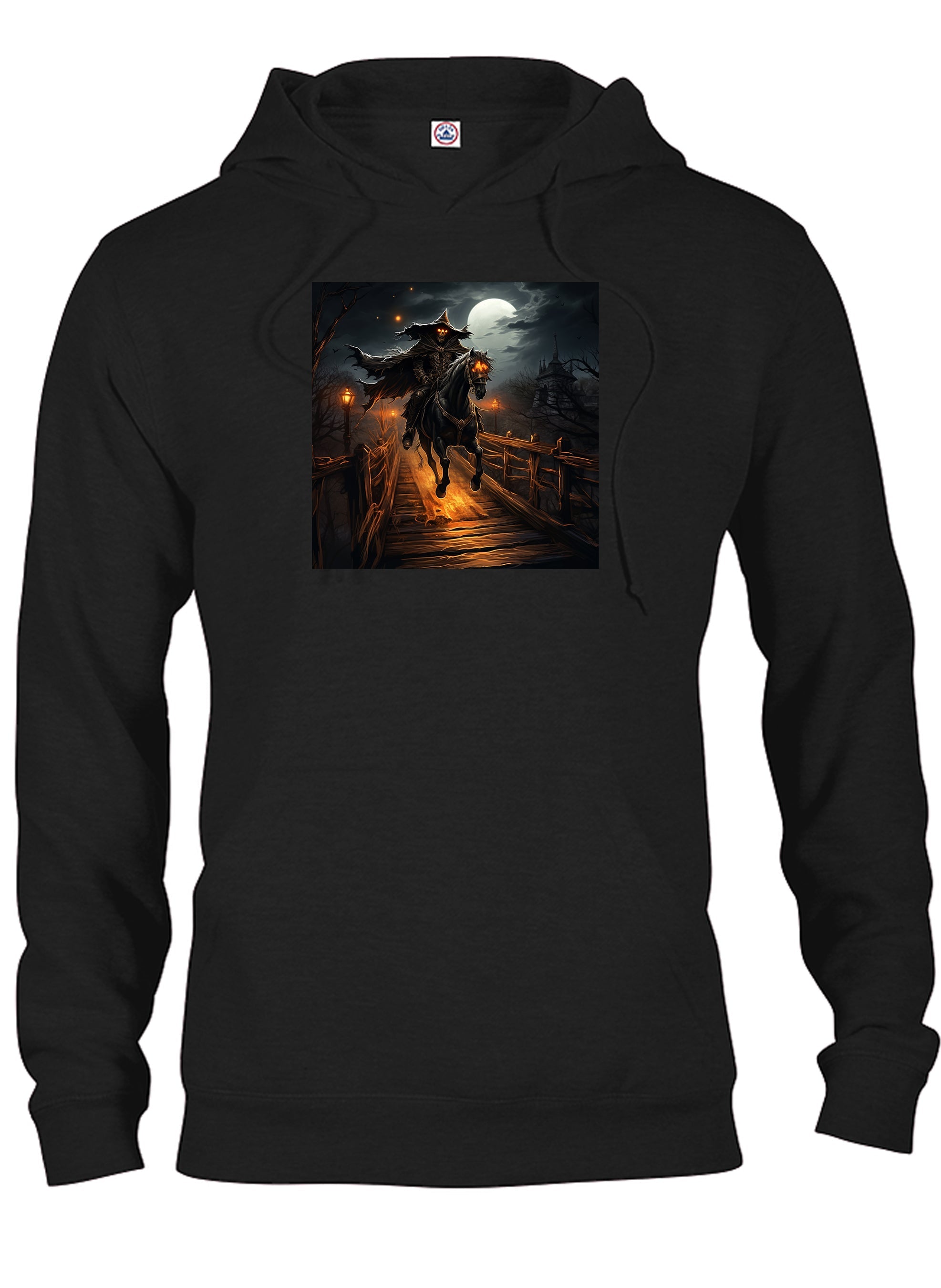The Legend of Sleepy Hollow - The Headless Horseman on the bridge T-Shirt