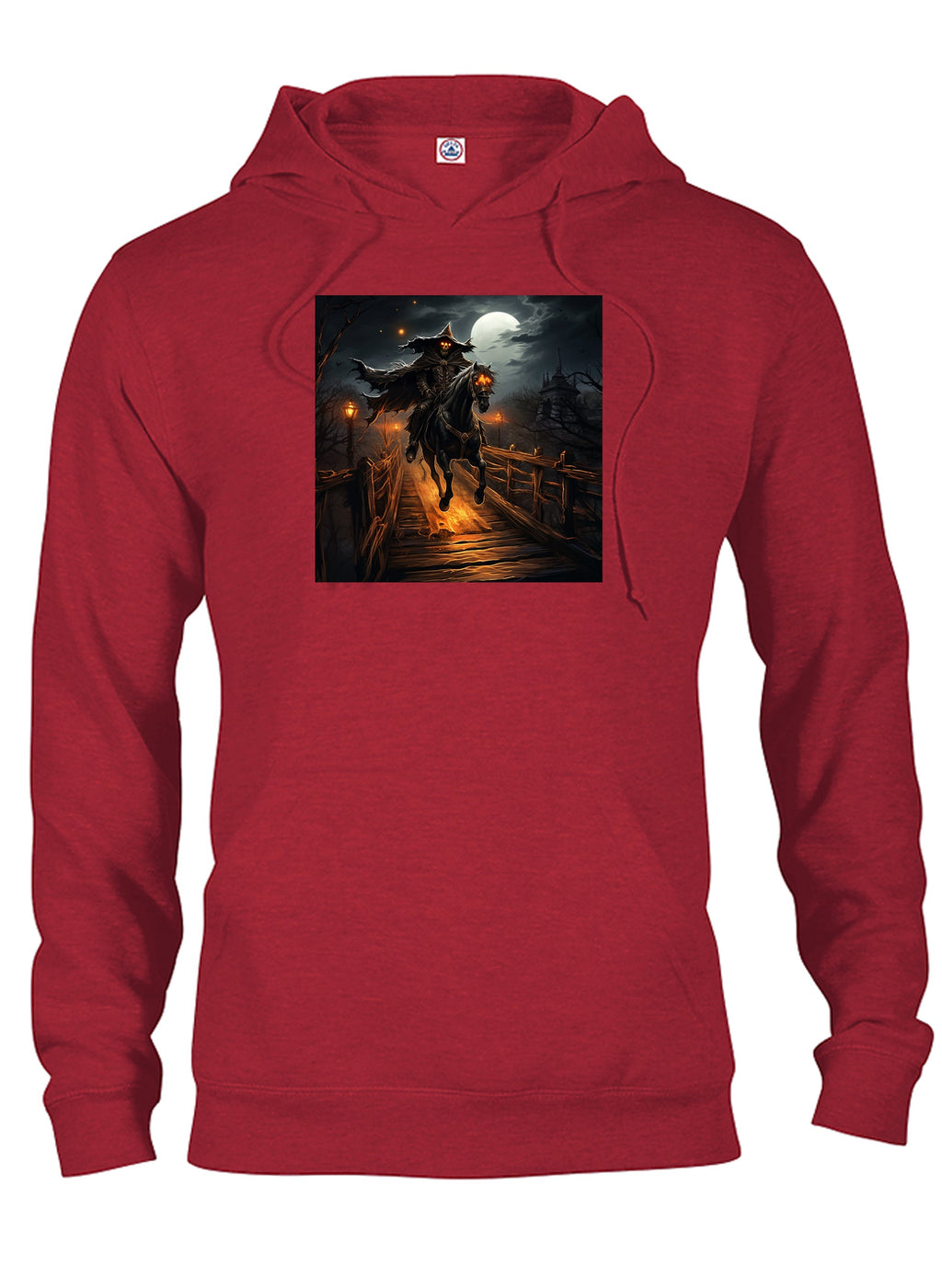 The Legend of Sleepy Hollow - The Headless Horseman on the bridge T-Shirt