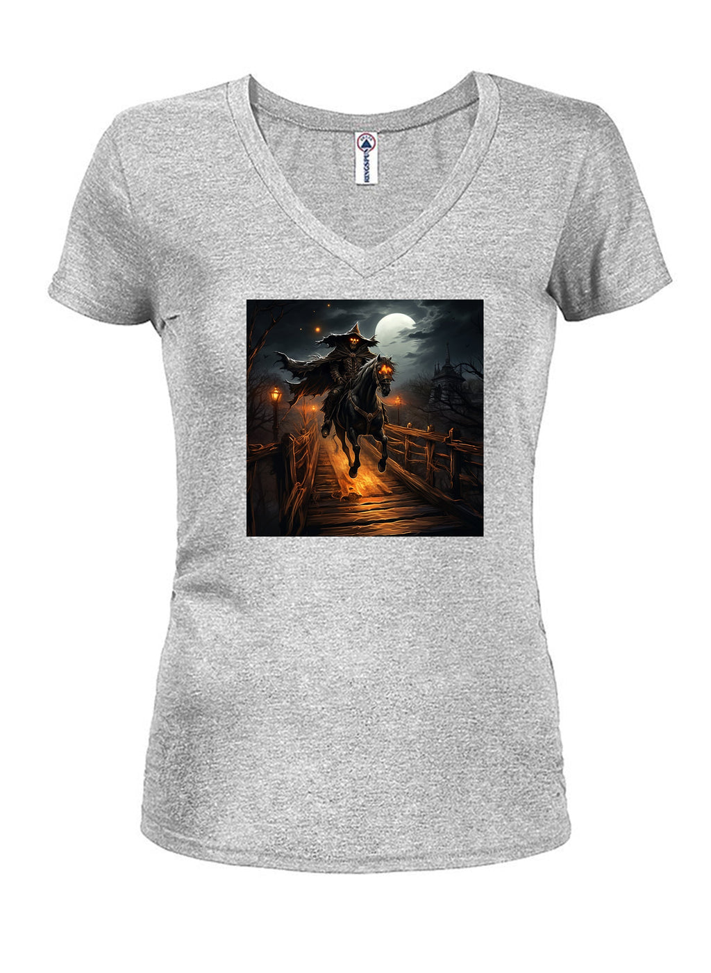 The Legend of Sleepy Hollow - The Headless Horseman on the bridge T-Shirt