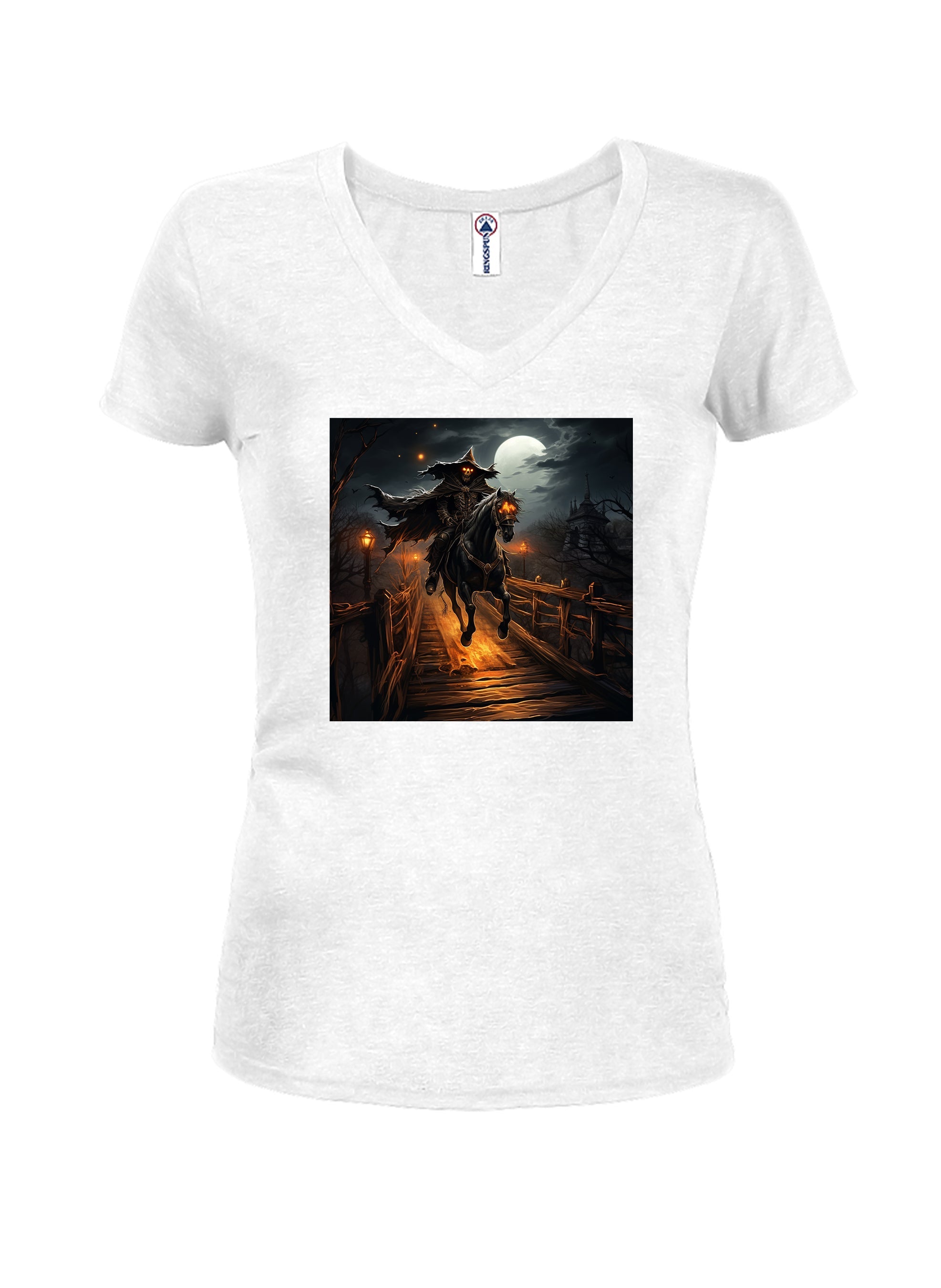 The Legend of Sleepy Hollow - The Headless Horseman on the bridge T-Shirt