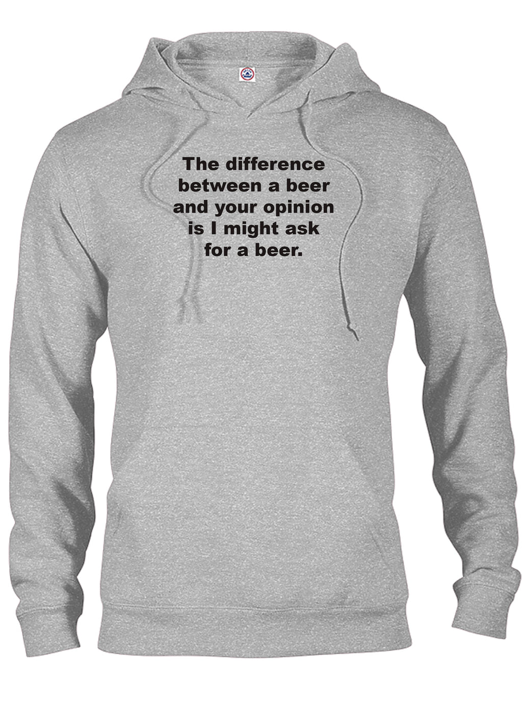 The difference between a beer and your opinion T-Shirt