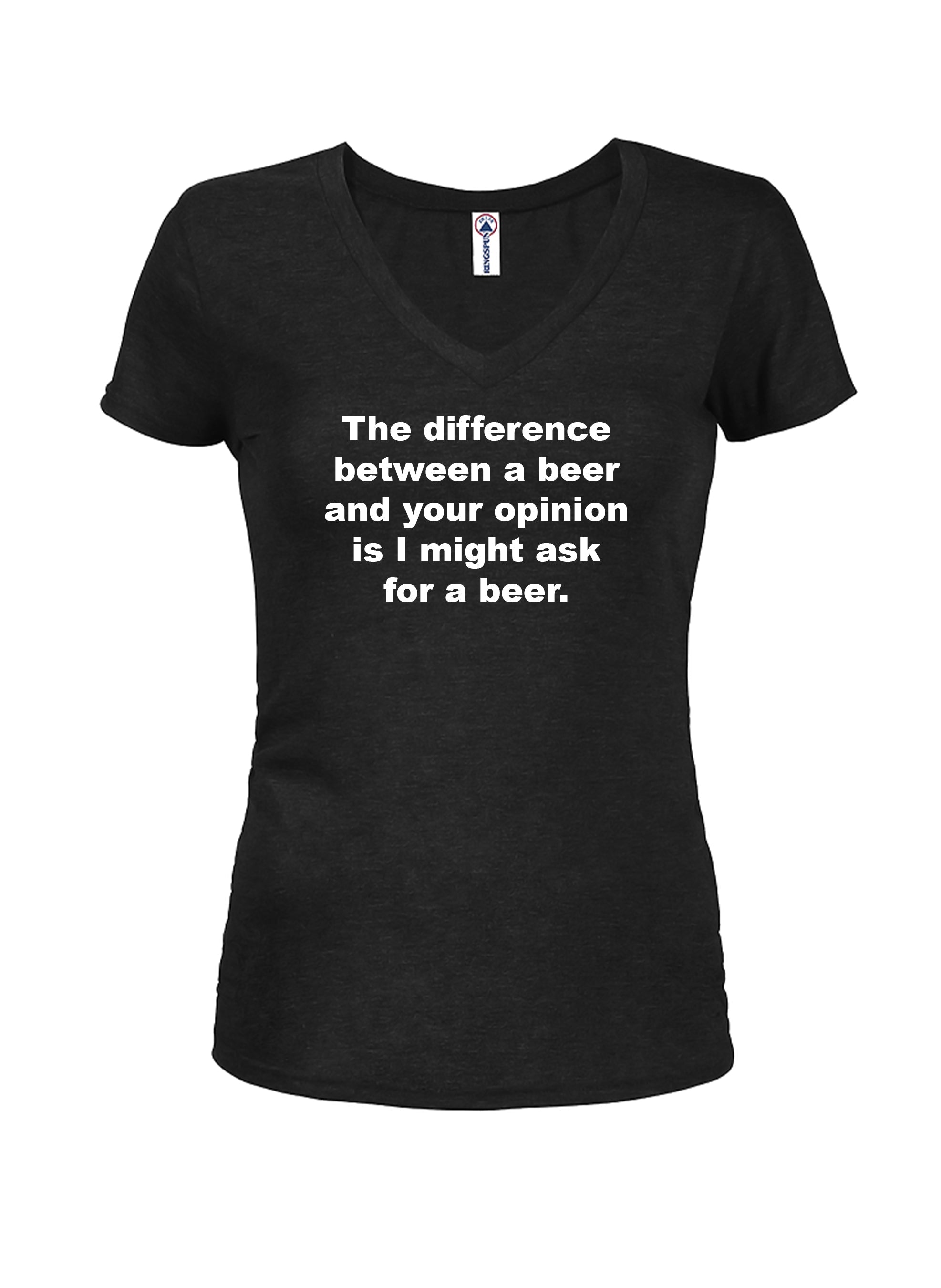The difference between a beer and your opinion T-Shirt