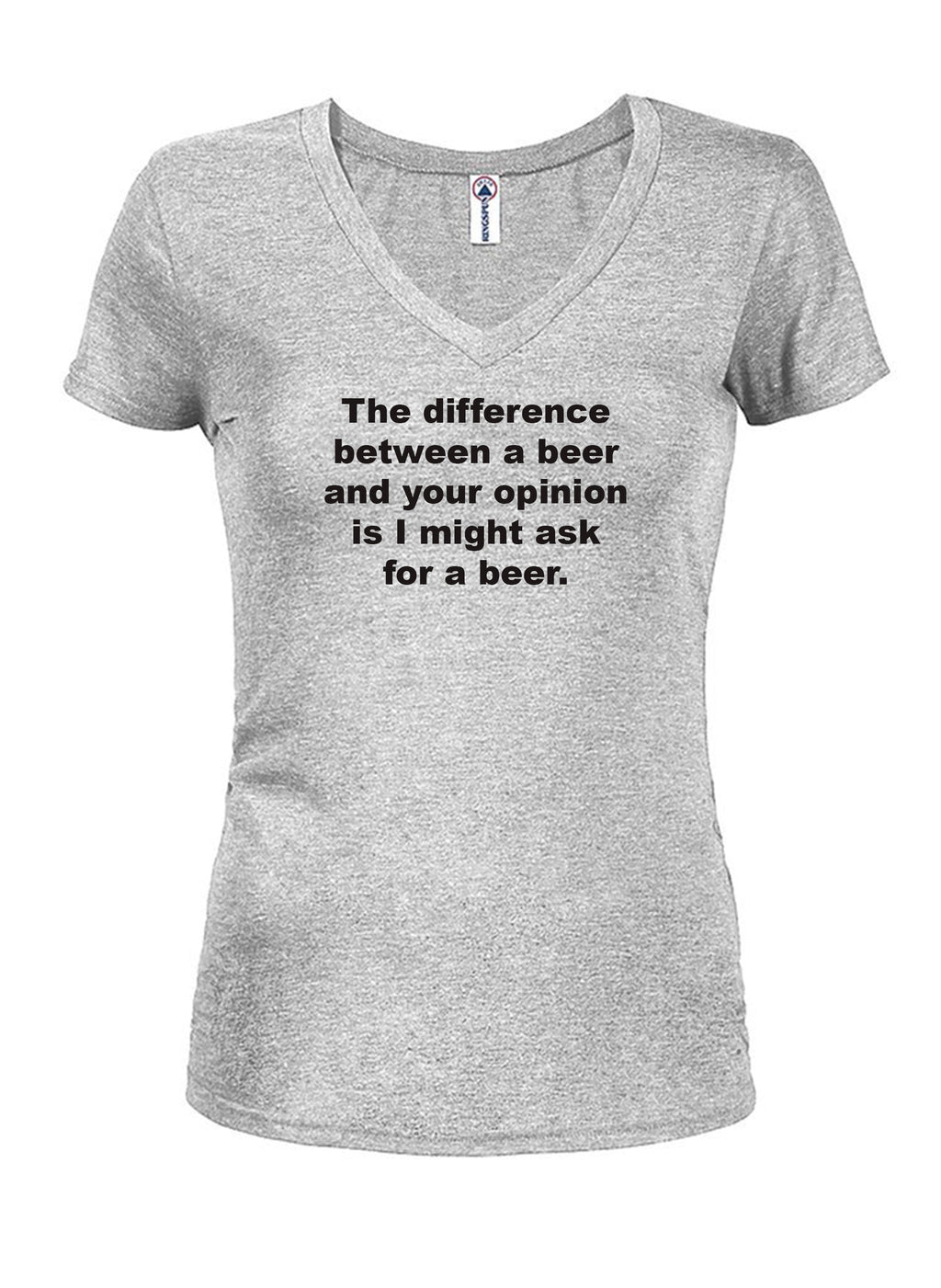 The difference between a beer and your opinion T-Shirt