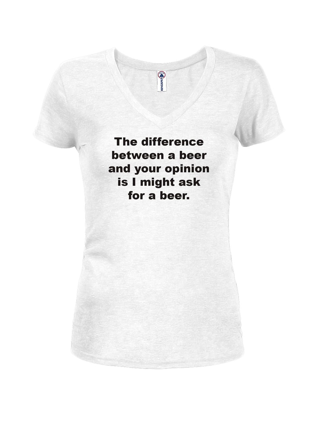 The difference between a beer and your opinion T-Shirt