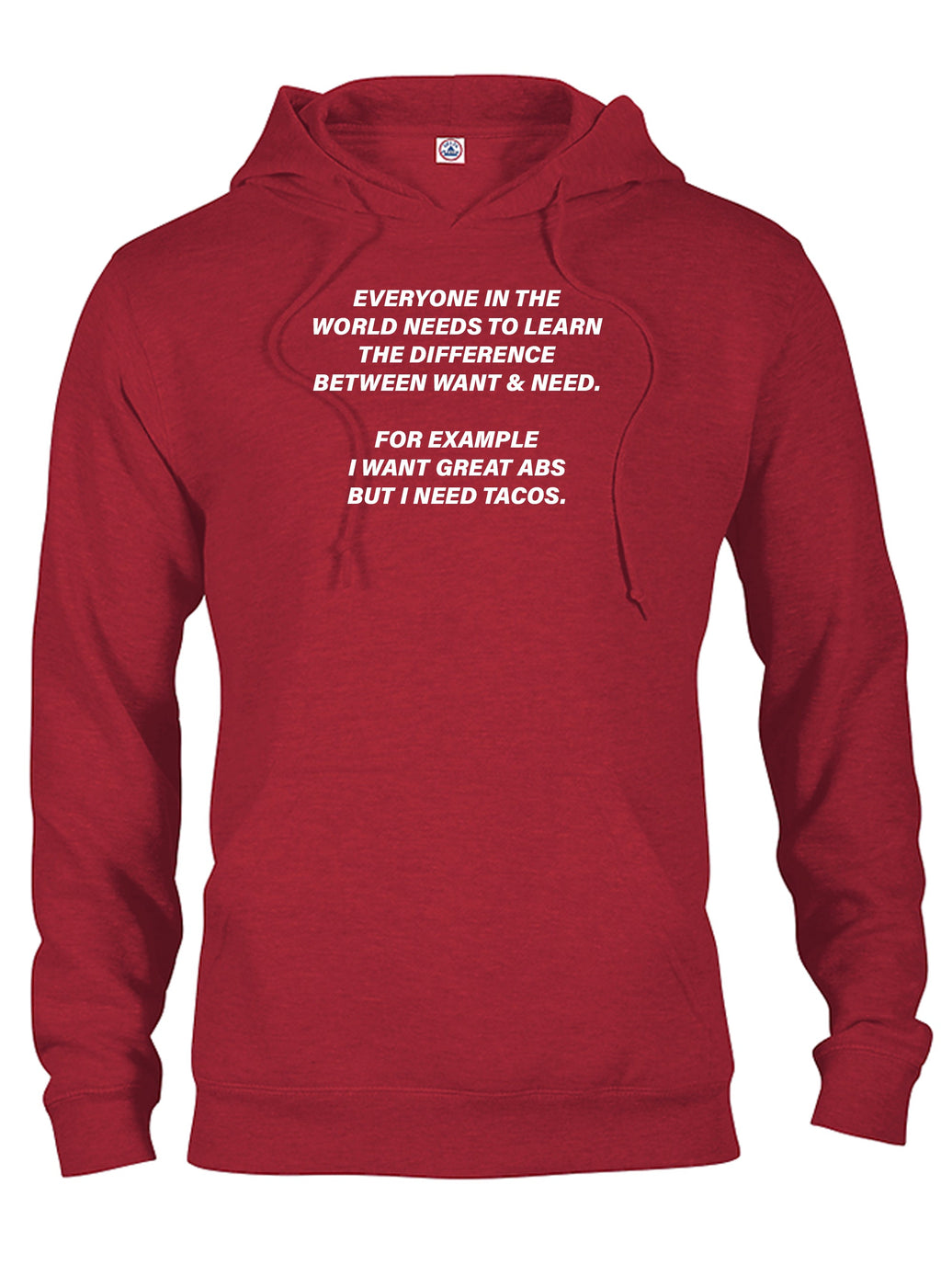 The difference between want & need T-Shirt
