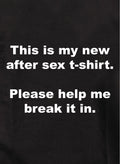 This is my new after sex Kids T-Shirt Kids T-Shirt