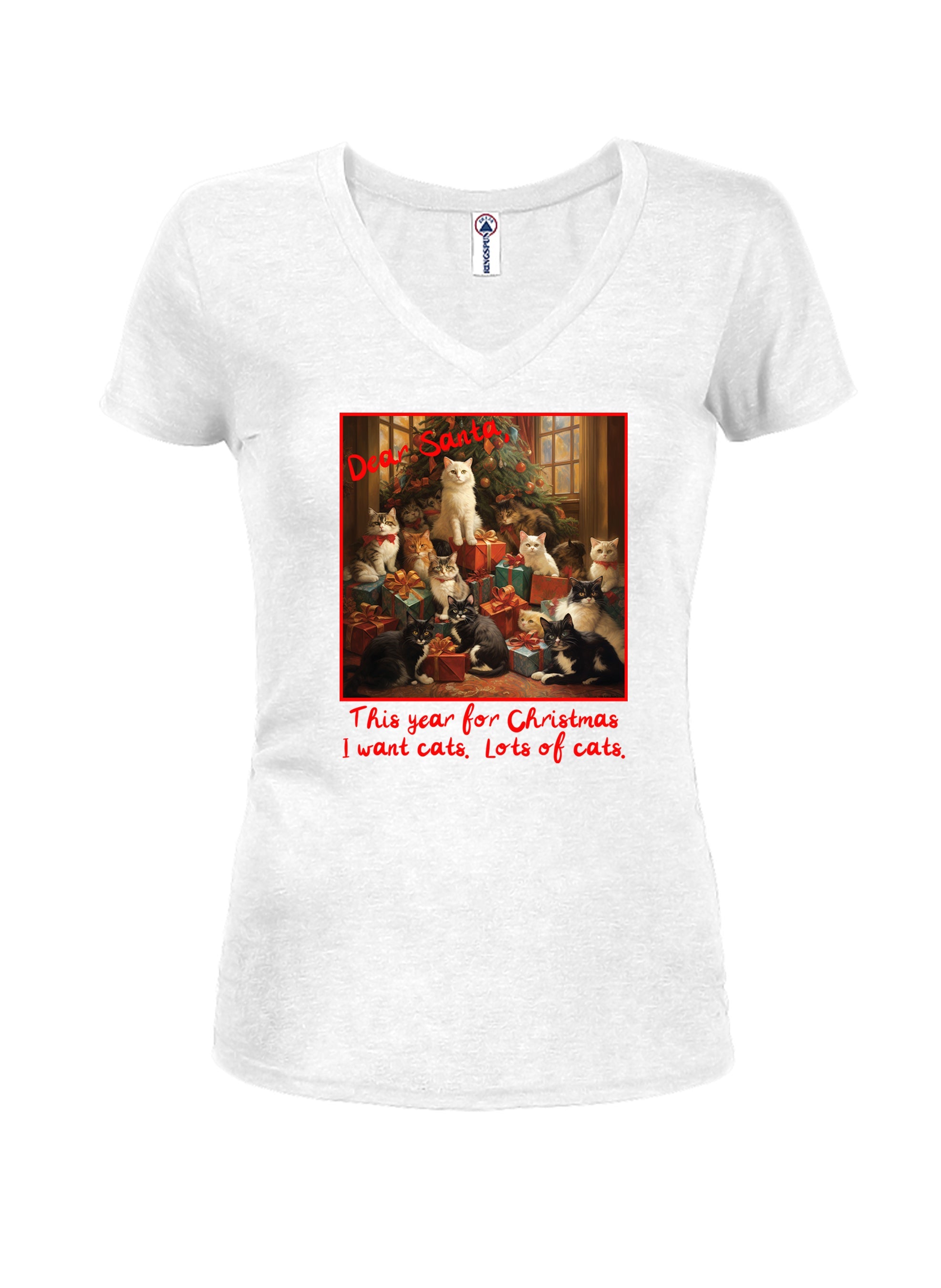 This year for Christmas I want cats.  Lots of cats T-Shirt