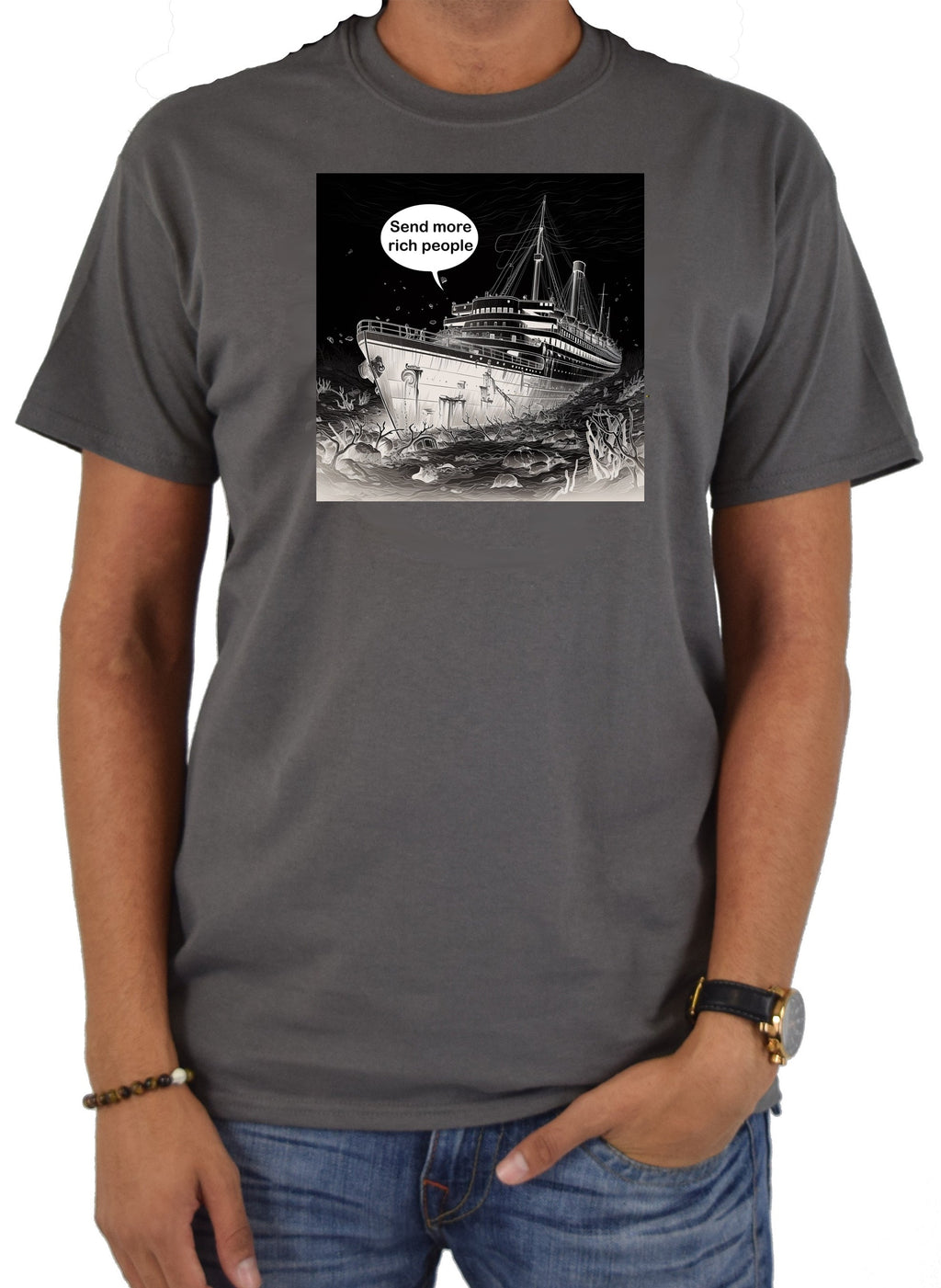 Titanic Send more rich people T-Shirt