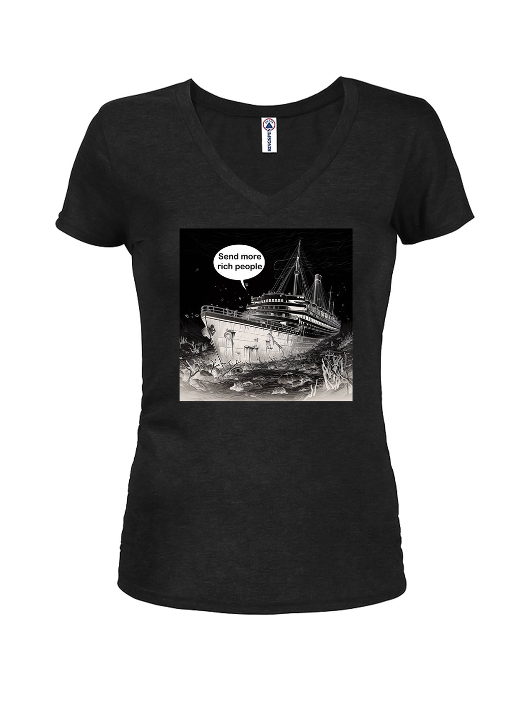 Titanic Send more rich people T-Shirt