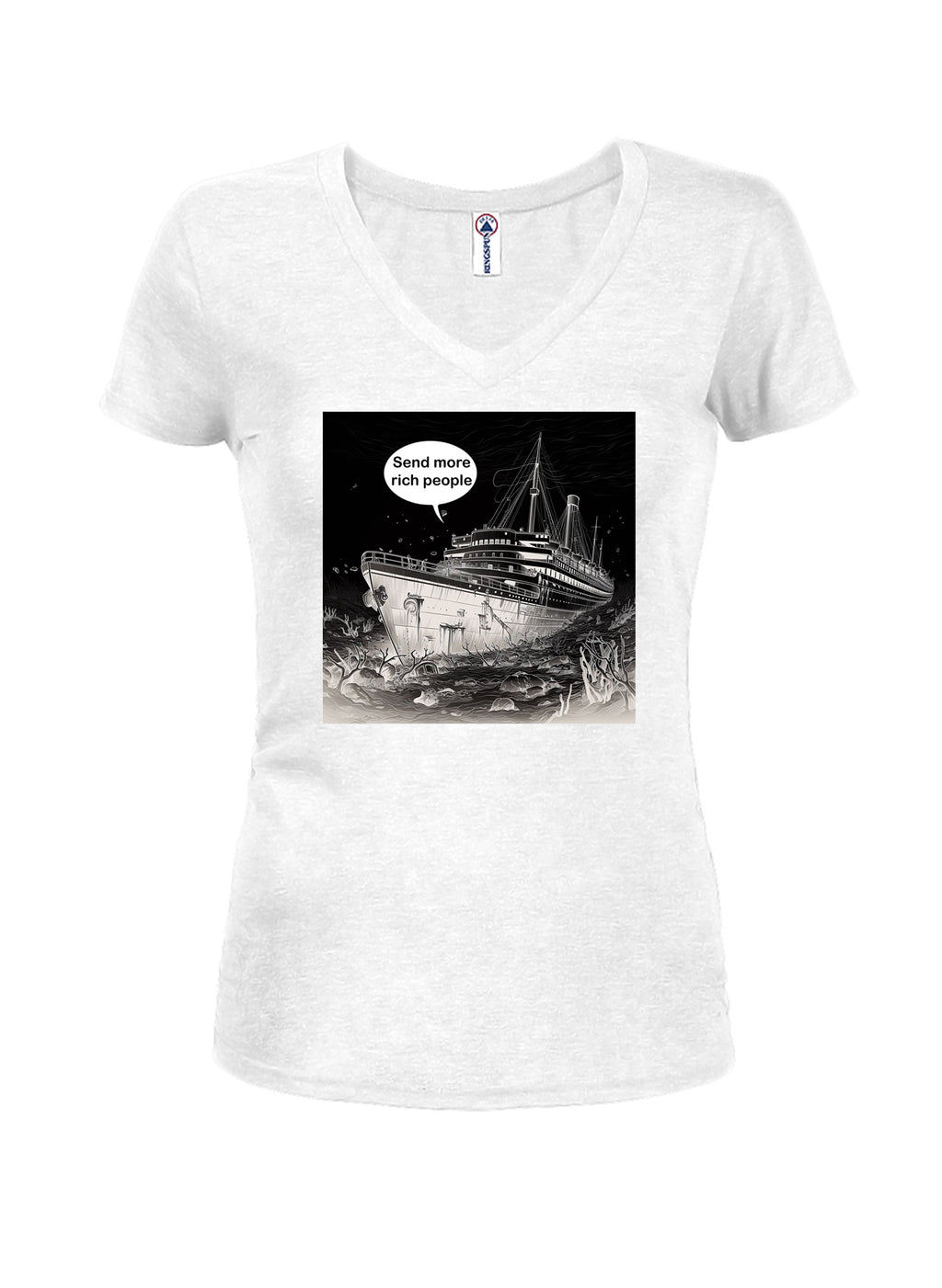 Titanic Send more rich people T-Shirt
