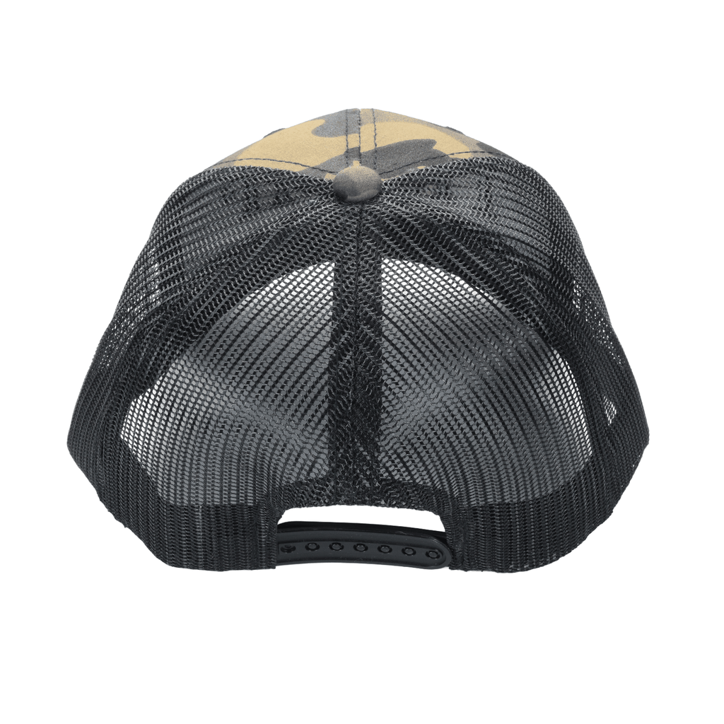 Trump 2028 Camo Trucker Cap – Patriotic Mesh Back MAGA Hat, Adjustable Snapback