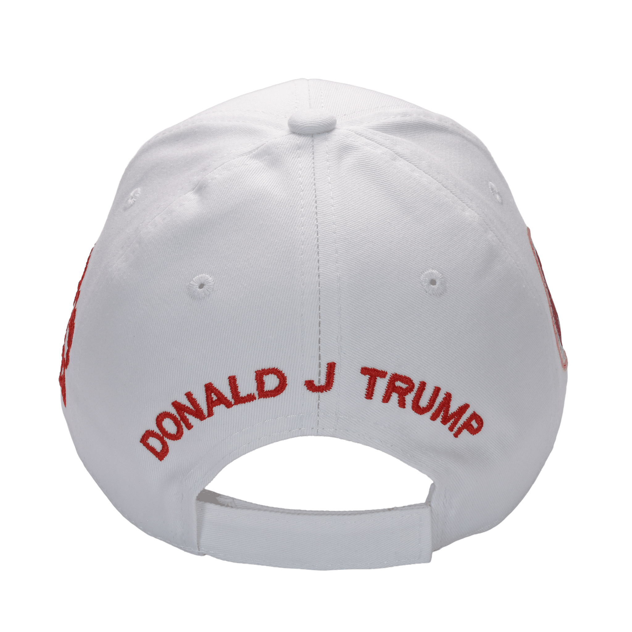 Trump 2028 Cap with Presidential Seal – Embroidered White MAGA Hat, Adjustable Dad Cap