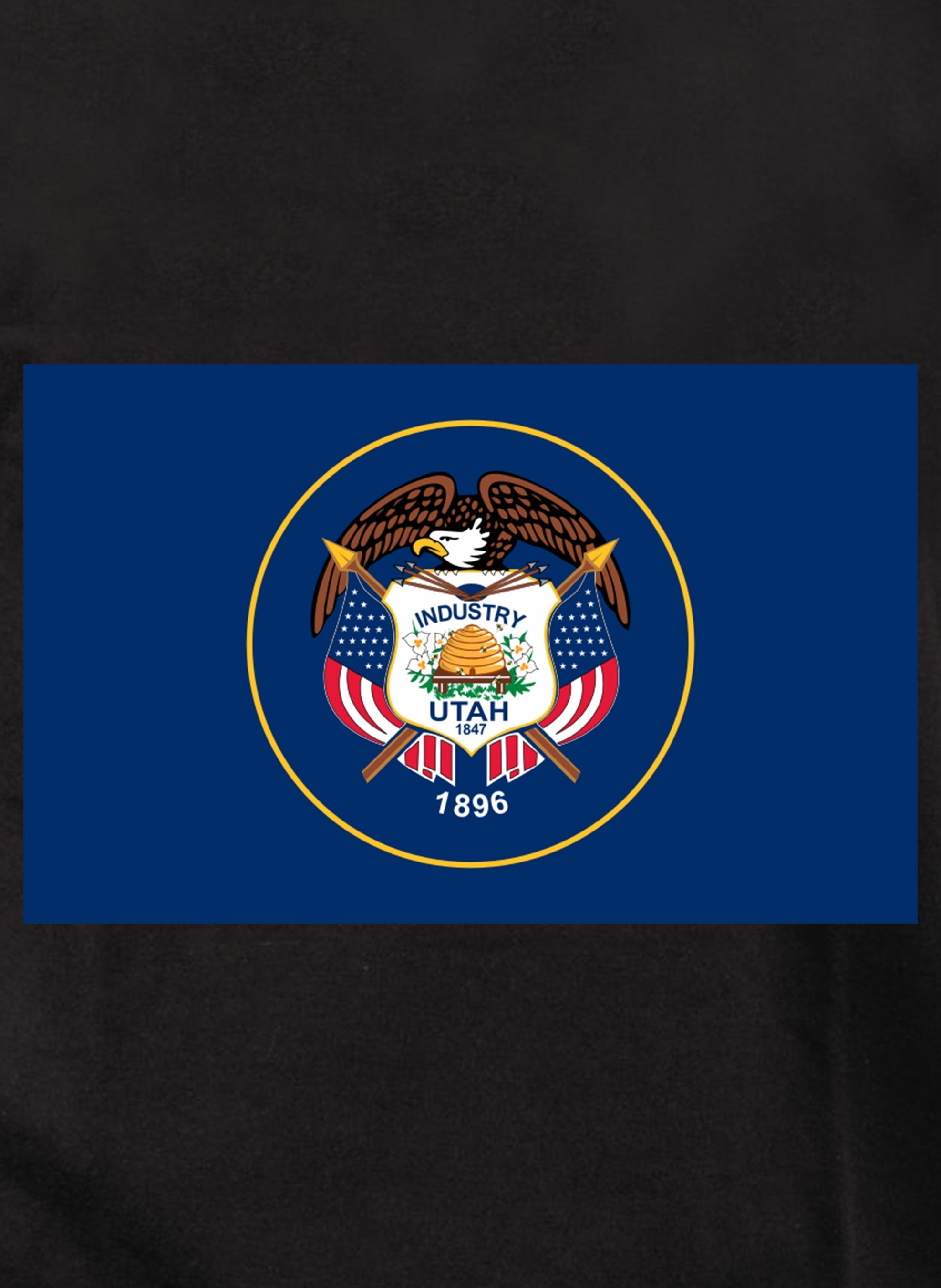 Utah State Flag Kids T-Shirt