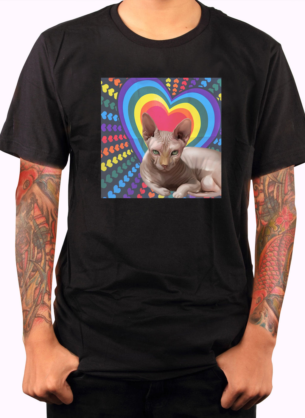 Valentines Cat T-Shirt