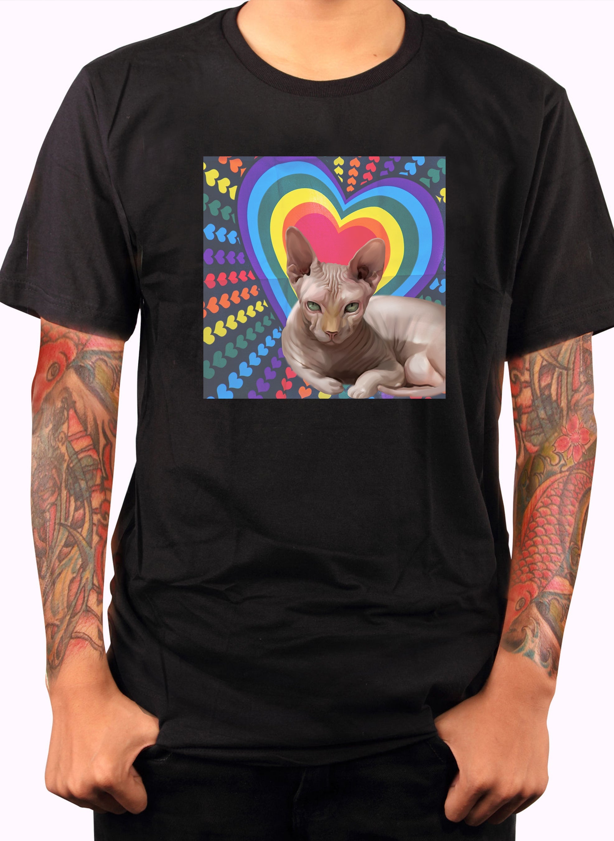 Valentines Cat T-Shirt