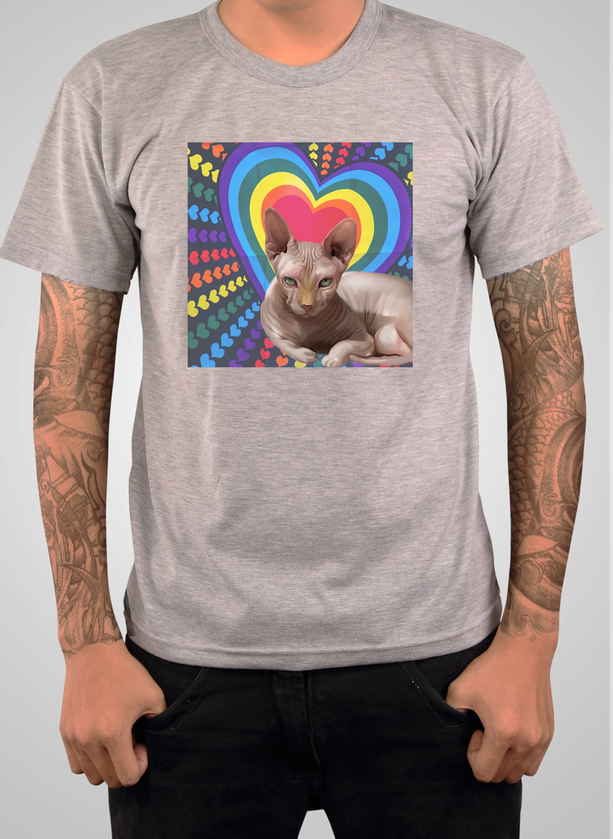 Valentines Cat T-Shirt
