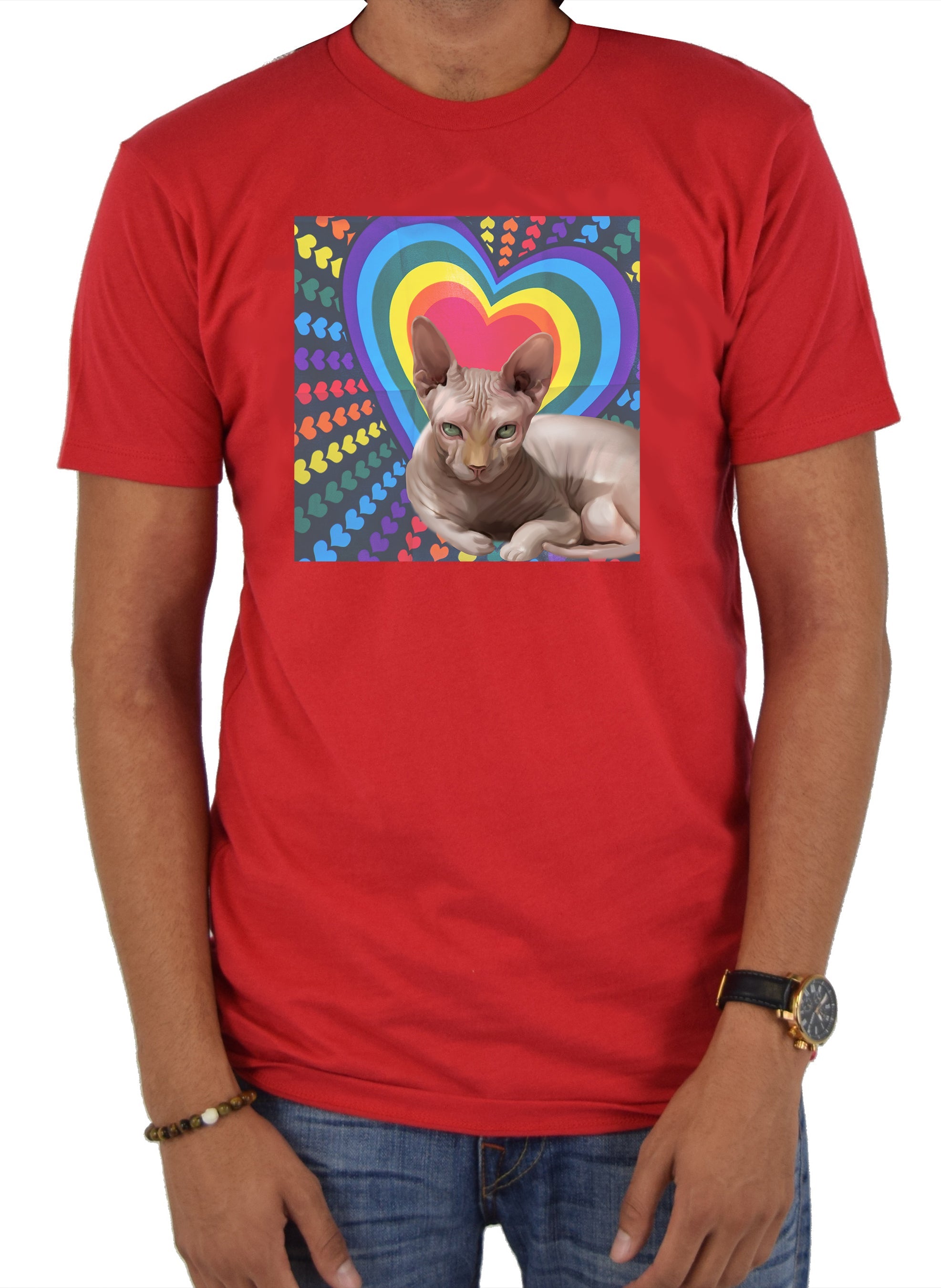 Valentines Cat T-Shirt