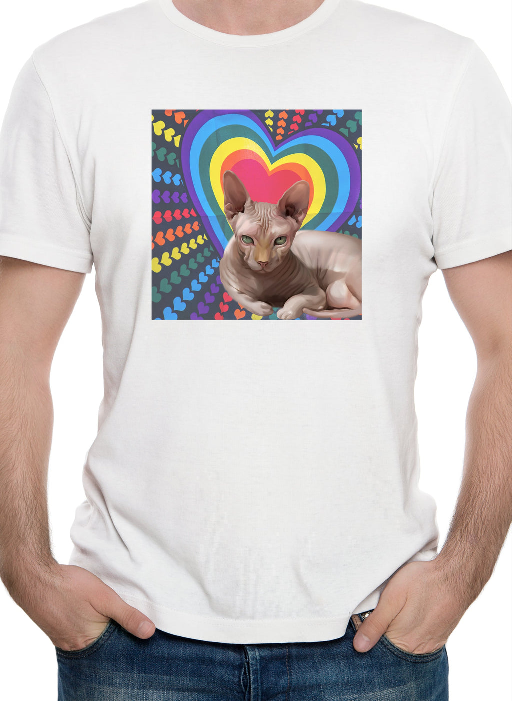 Valentines Cat T-Shirt