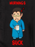 Vampire Mornings Suck Kids T-Shirt