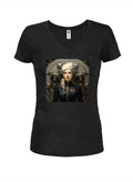 Vault of Dreams Juniors V Neck T-Shirt