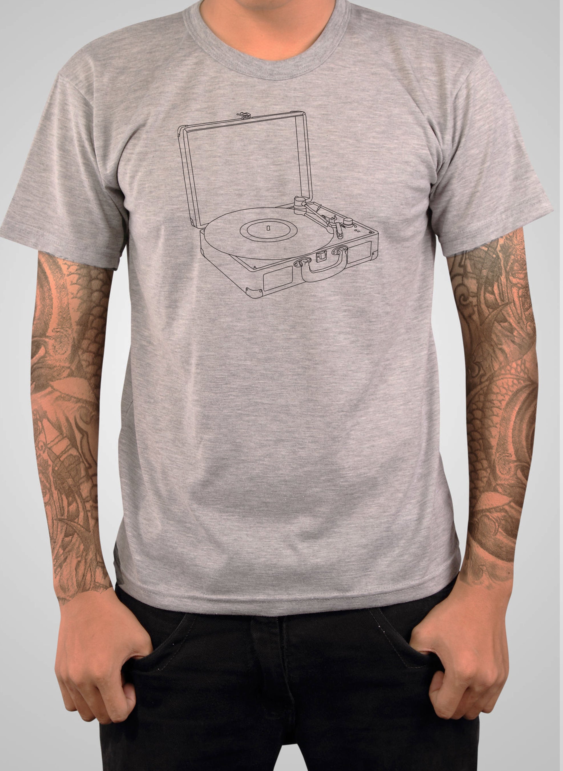 Vector Record Player T-Shirt