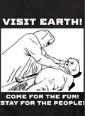 Visit Earth Alien Autopsy Kids T-Shirt