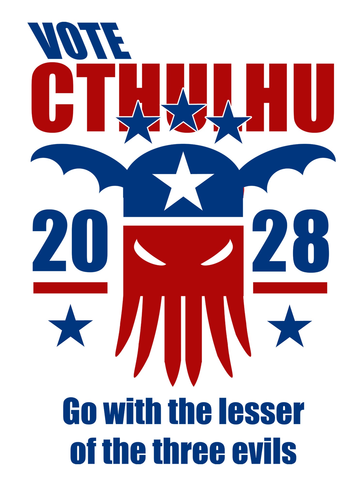 Vote Cthulhu 2028 Kids T-Shirt