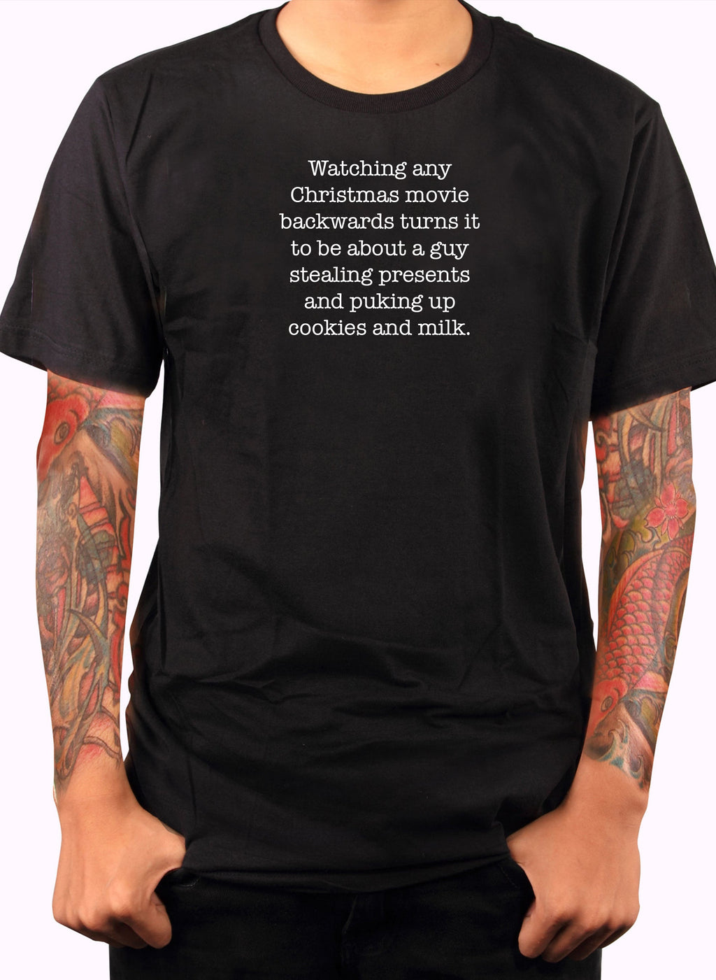Watching any Christmas movie backwards T-Shirt