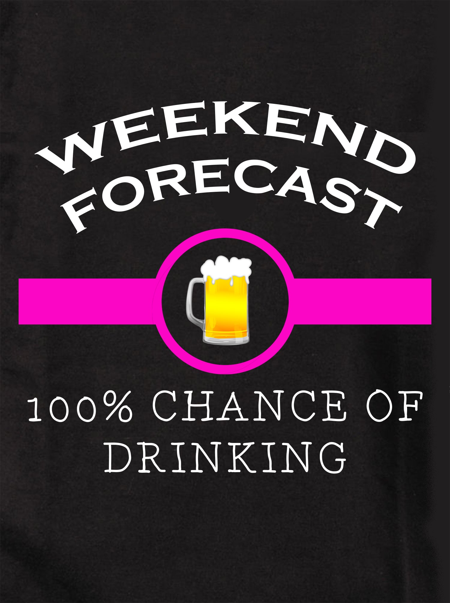 Weekend Forecast Kids T-Shirt