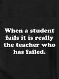 When a student fails Kids T-Shirt