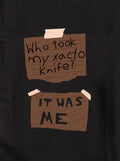 Who took my Xacto knife? It Was Me Kids T-Shirt
