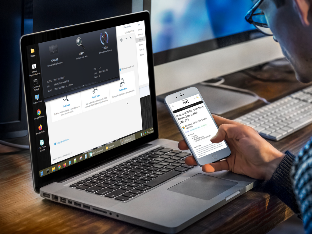 Computer IT Repair Bootable USB – Windows Antivirus, Data Recovery & Password Reset Toolkit