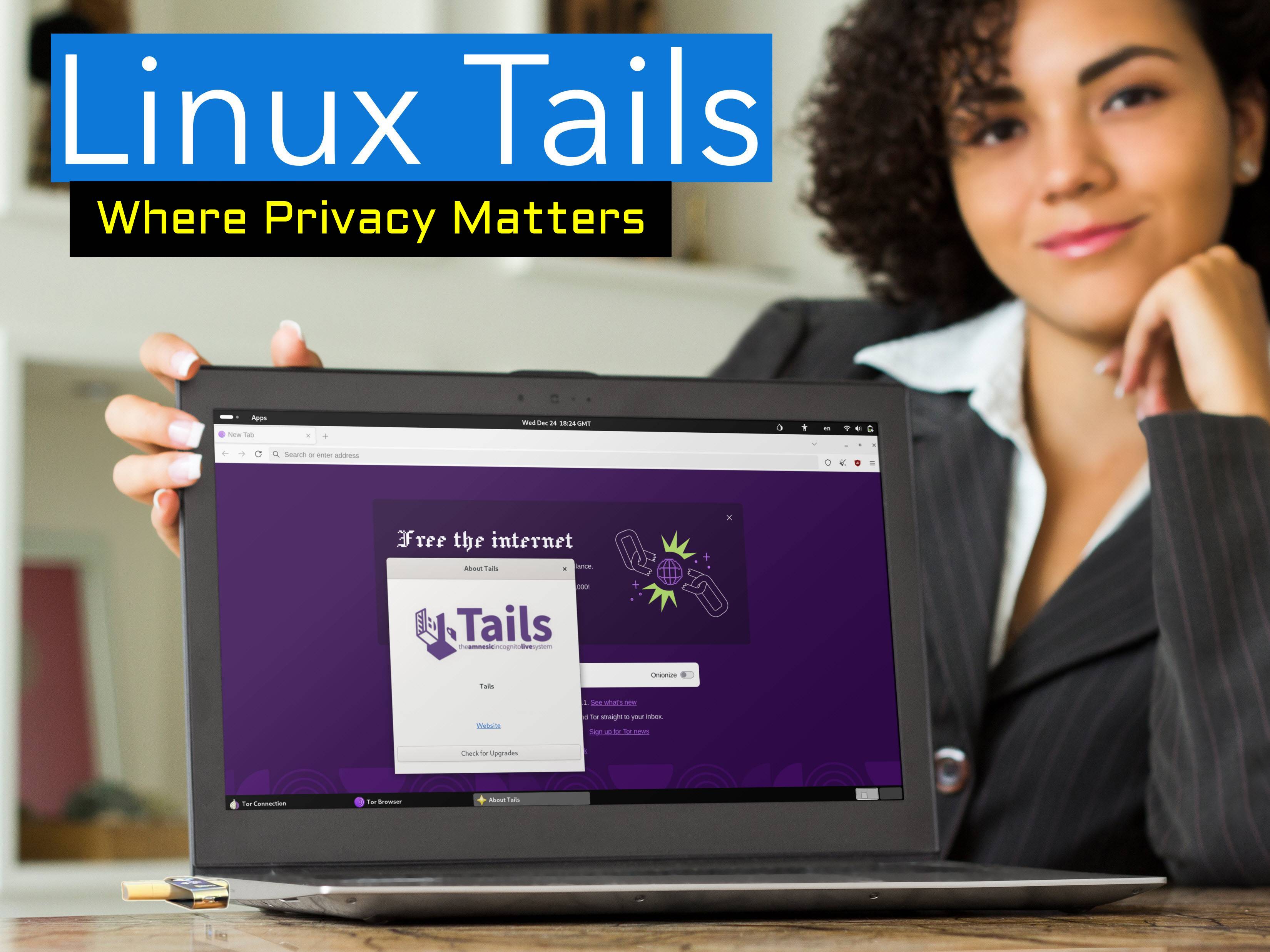 Linux Tails Bootable USB – Anonymous Internet Access & Privacy-Focused Operating System