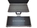 Aluminum USB Drive Organizer Case (130 Slots with Handle) – Shockproof Antistatic Large Storage Box