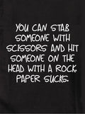 You can stab someone with scissors Kids T-Shirt