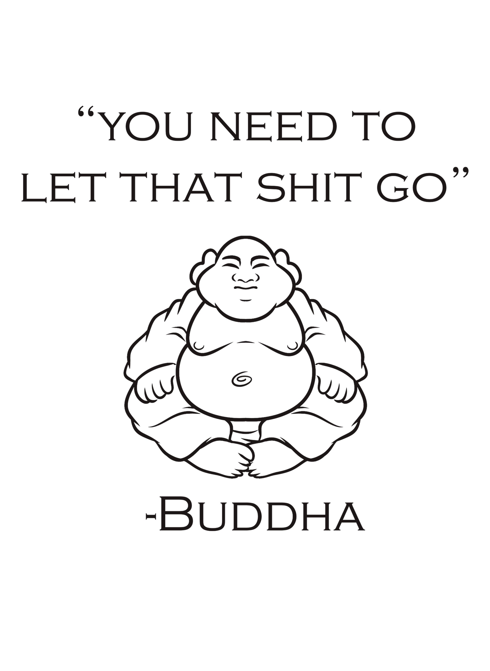 You need to let that shit go Kids T-Shirt
