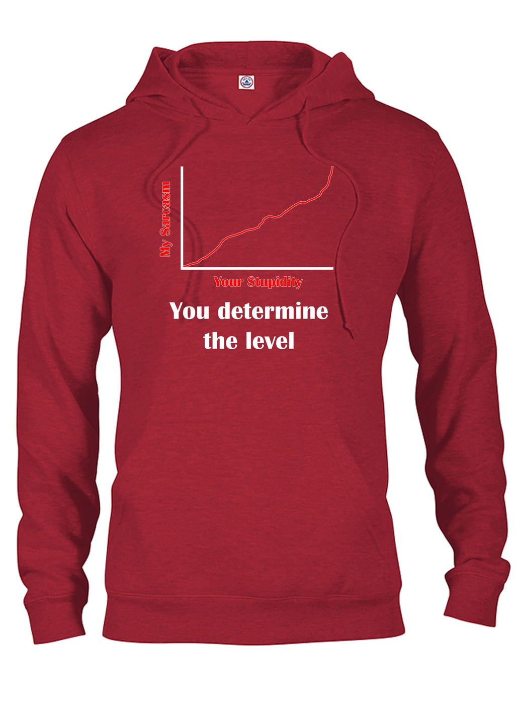 Your Stupidity Level Determines My Sarcasm Level T-Shirt