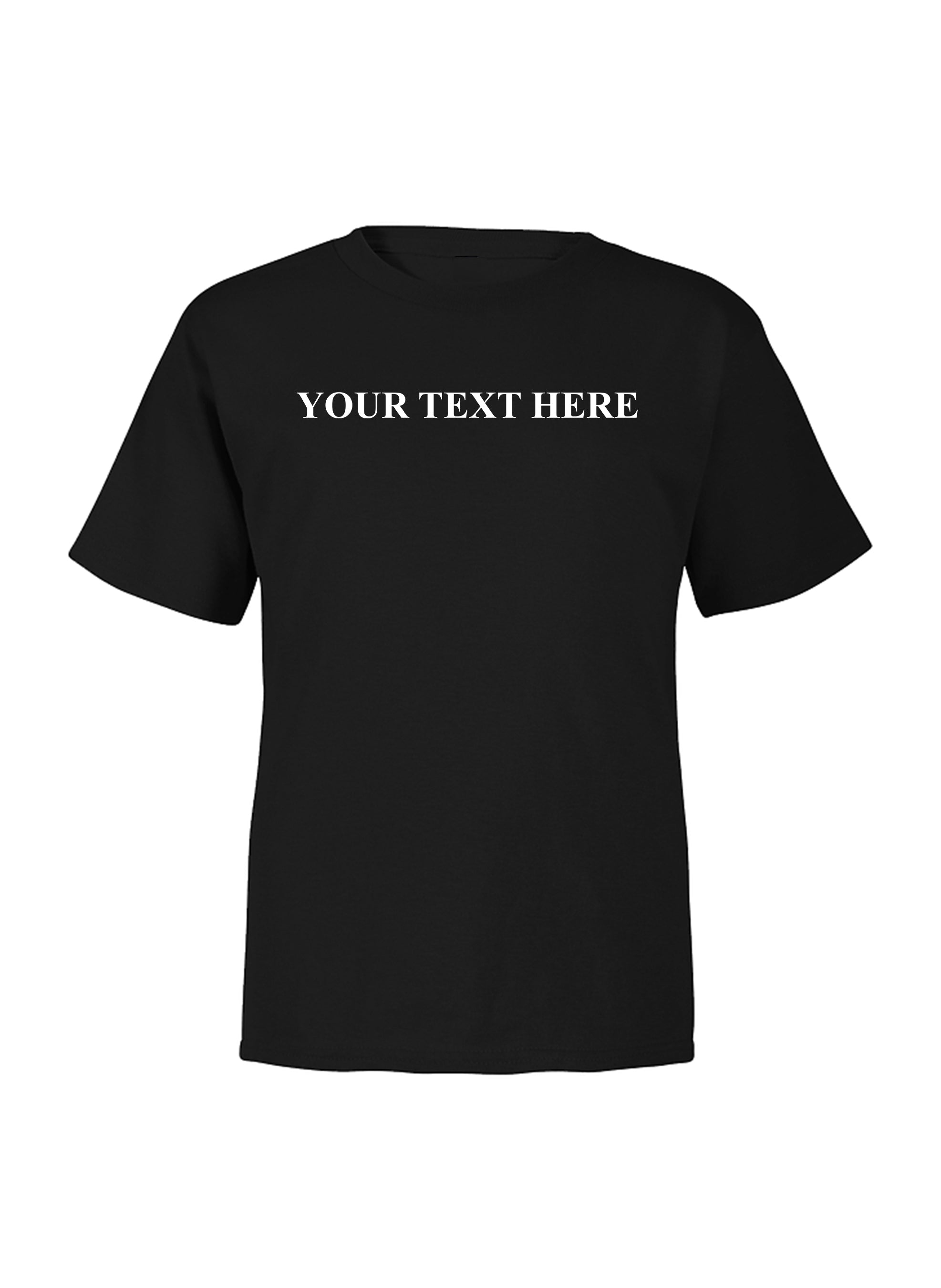 Custom Text Toddler T-Shirt - You Pick the Text