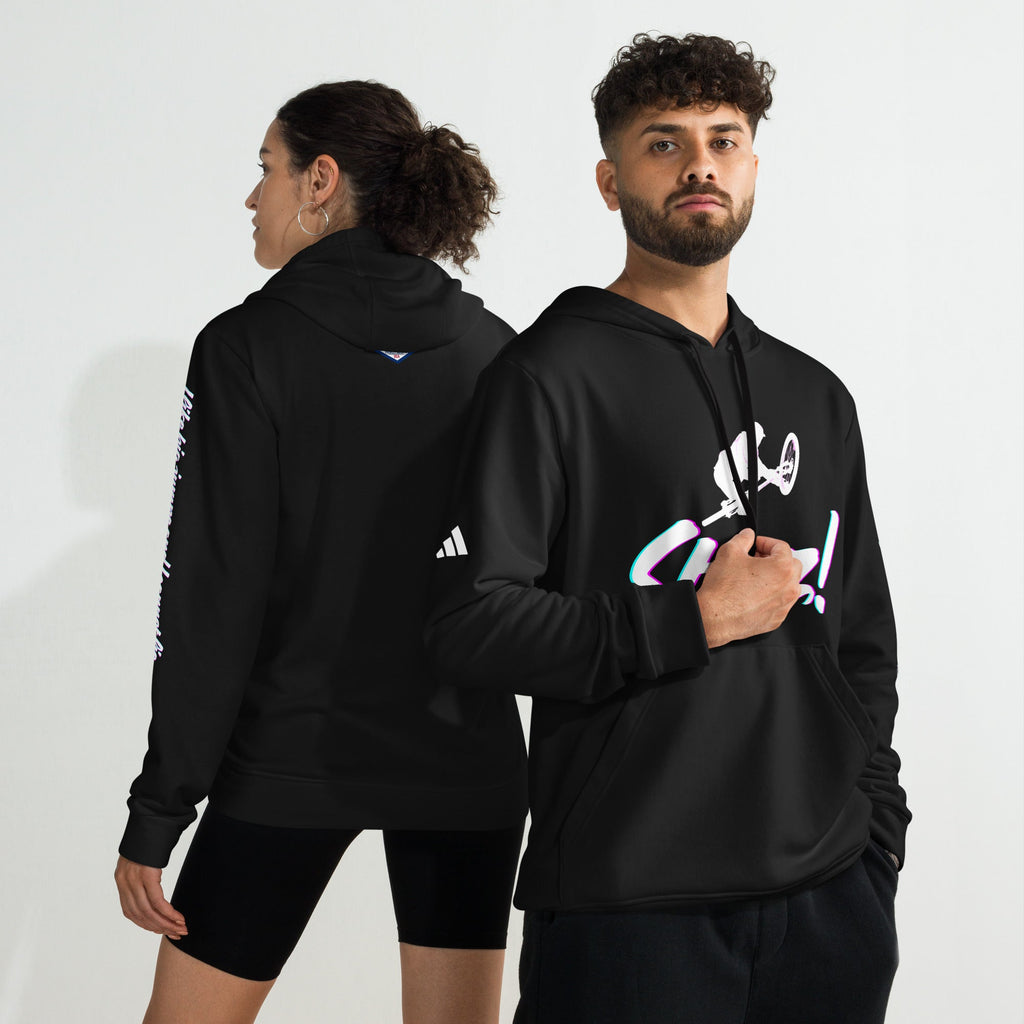 Steez! - Send it - super comfy - adidas fleece hoodie - I like big jumps and I cannot lie