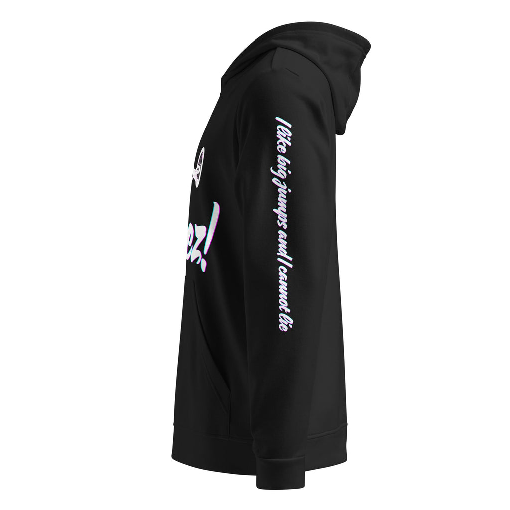 Steez! - Send it - super comfy - adidas fleece hoodie - I like big jumps and I cannot lie