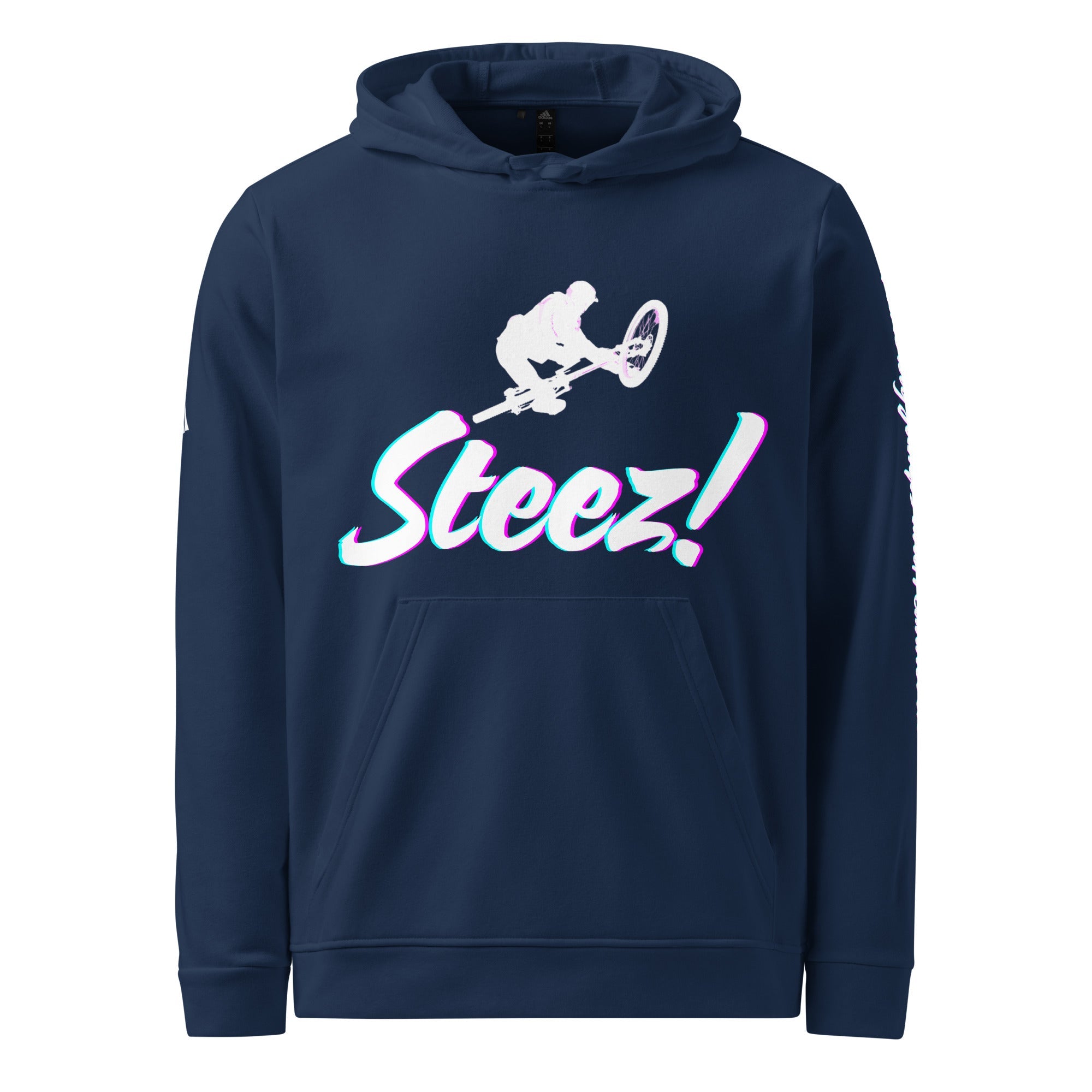 Steez! - Send it - super comfy - adidas fleece hoodie - I like big jumps and I cannot lie