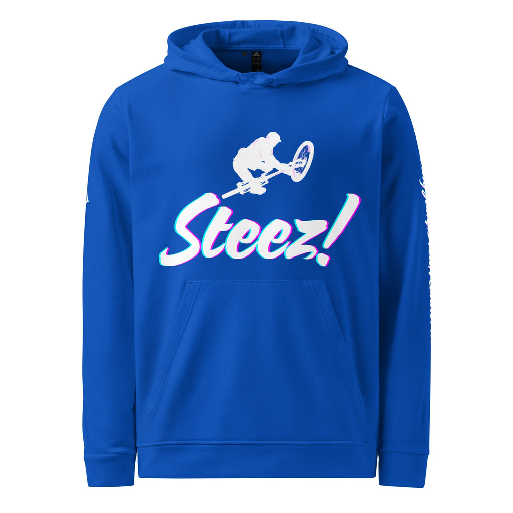 Steez! - Send it - super comfy - adidas fleece hoodie - I like big jumps and I cannot lie