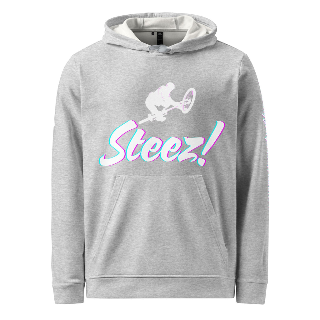 Steez! - Send it - super comfy - adidas fleece hoodie - I like big jumps and I cannot lie