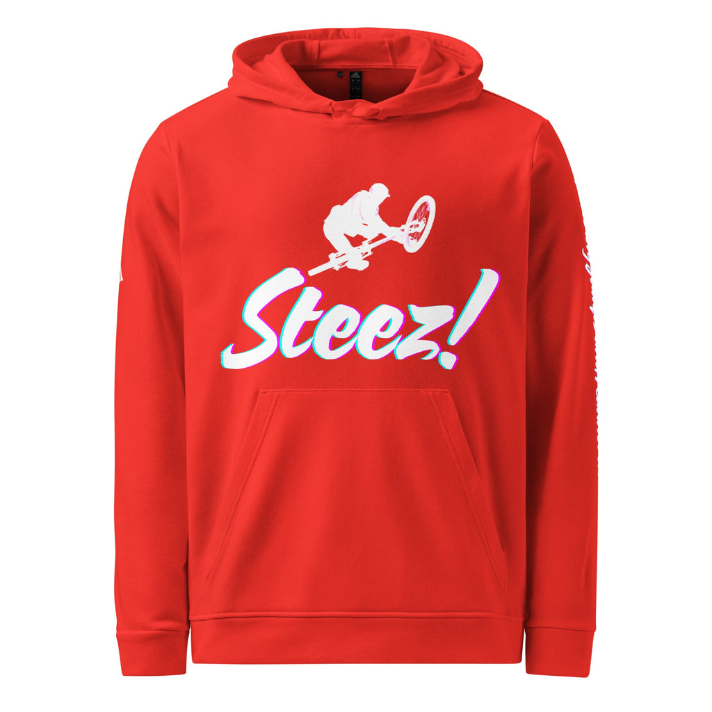 Steez! - Send it - super comfy - adidas fleece hoodie - I like big jumps and I cannot lie