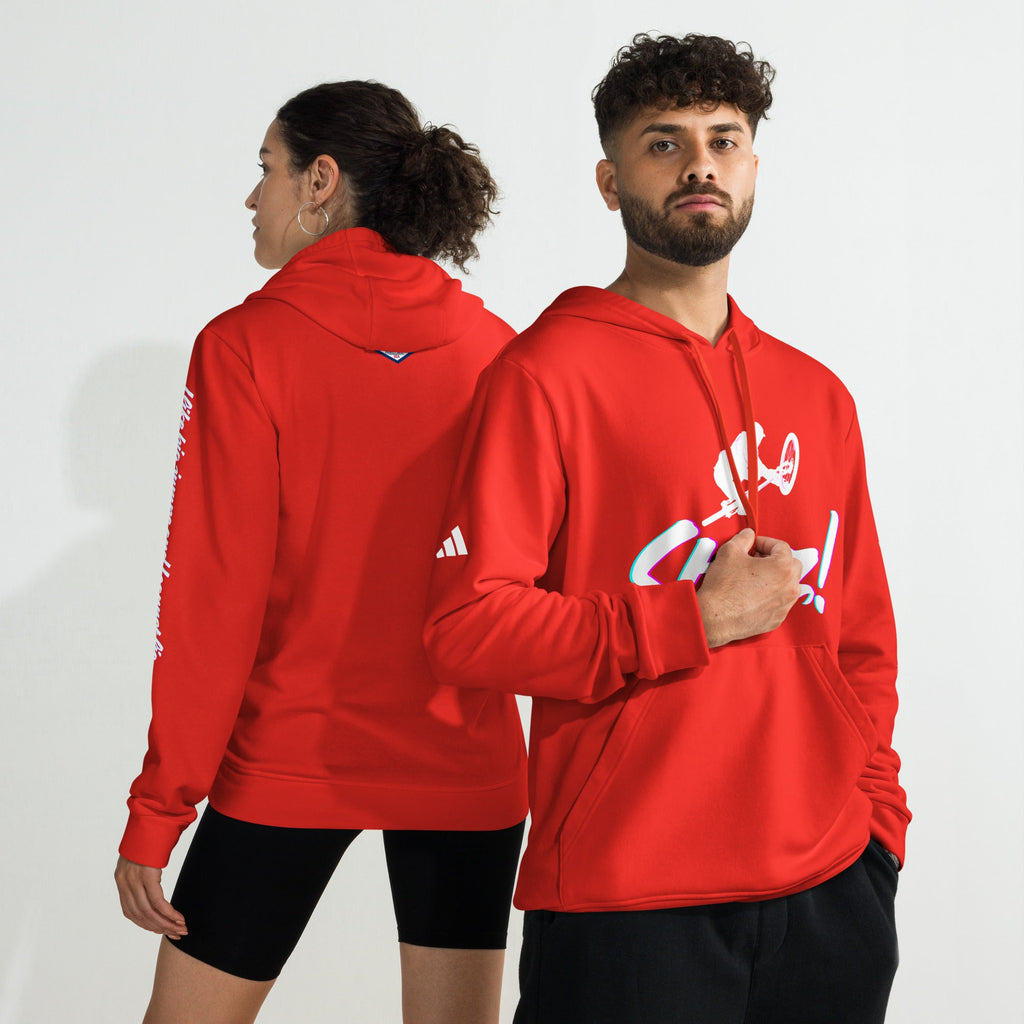 Steez! - Send it - super comfy - adidas fleece hoodie - I like big jumps and I cannot lie
