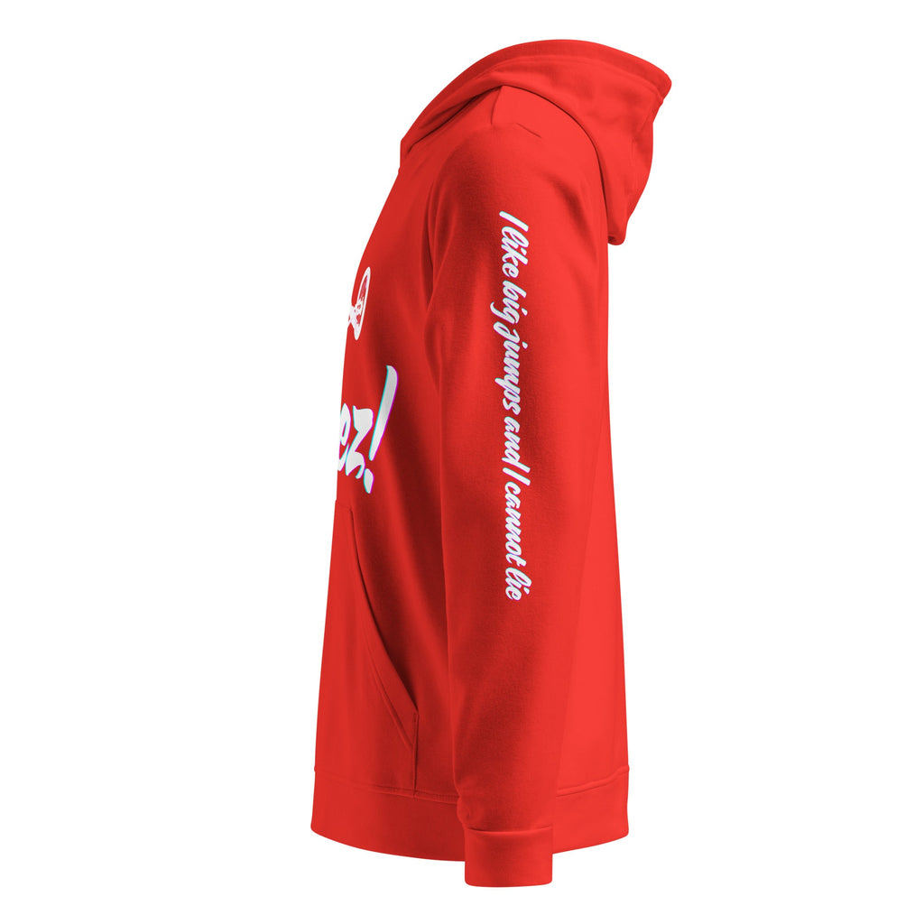 Steez! - Send it - super comfy - adidas fleece hoodie - I like big jumps and I cannot lie